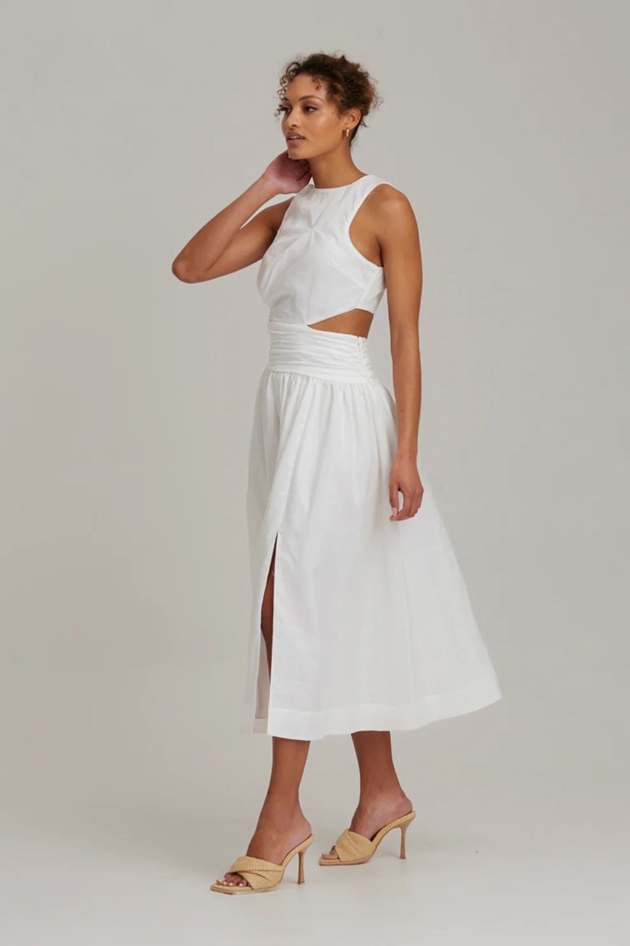 Dresses/Skirts | The Stables Birr Palermo Midi Dress White