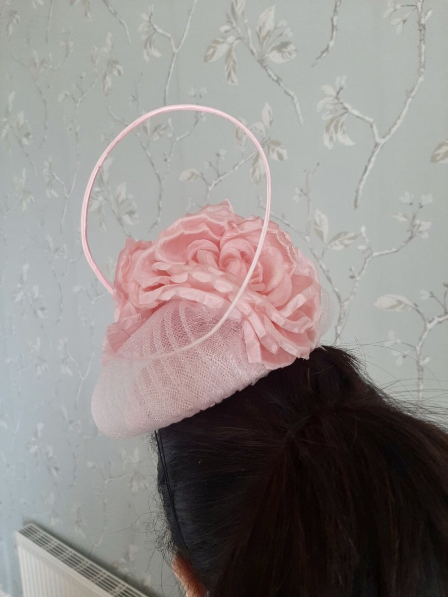 Headpiece Rental | The Stables Birr No. 9 - Pink Headpiece