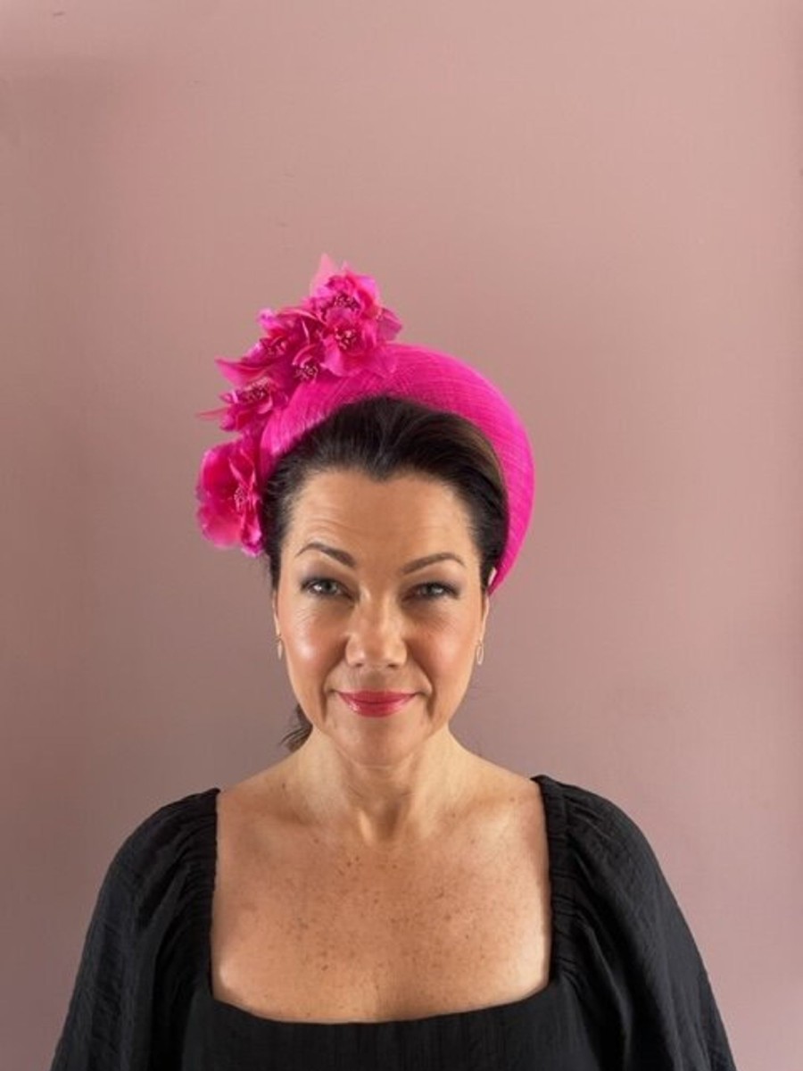 Headpiece Rental | The Stables Birr No.59 - Cerise Band