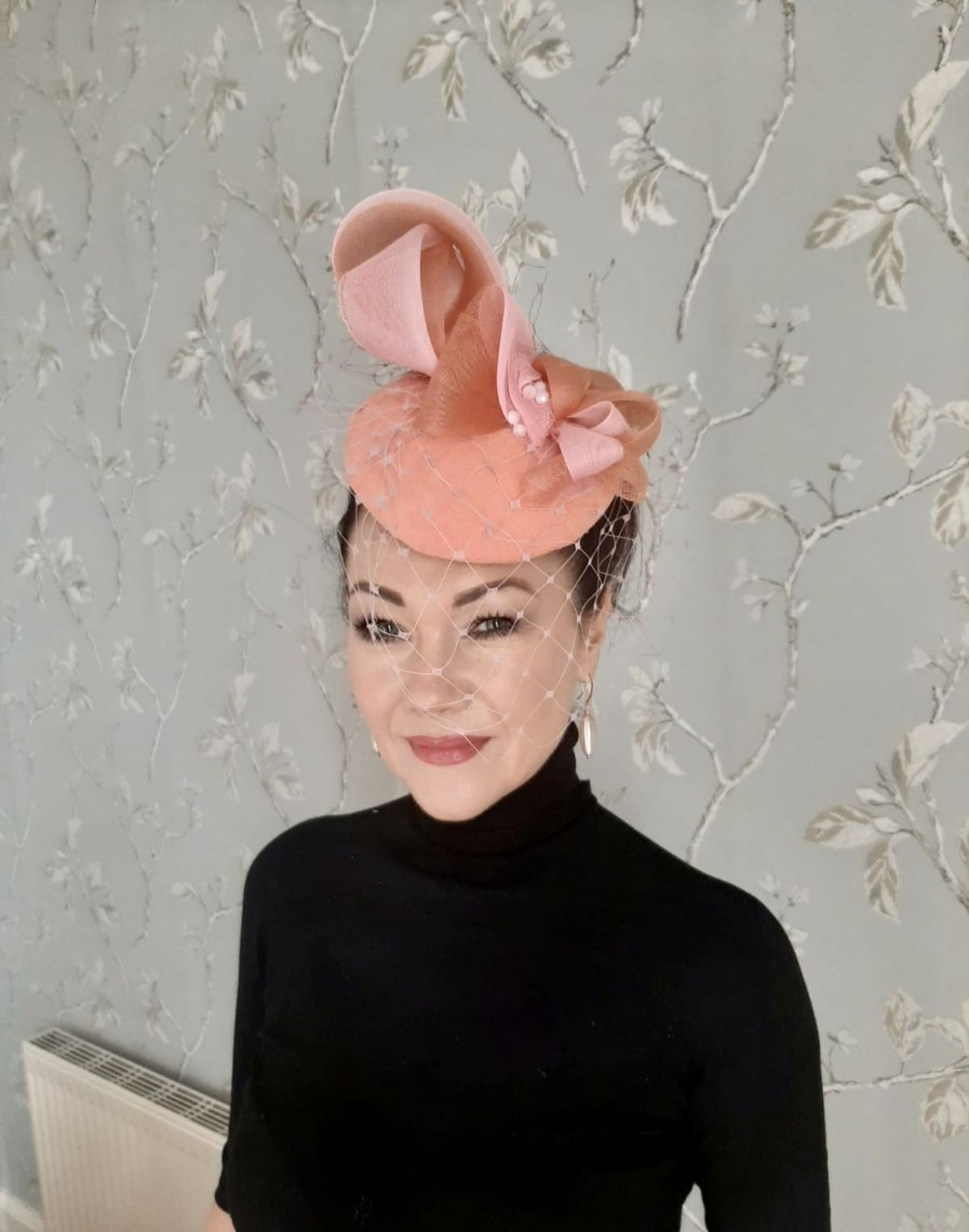 Headpiece Rental | The Stables Birr No. 24- Coral Headpiece