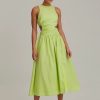 Dresses/Skirts | The Stables Birr Palermo Midi Dress Apple