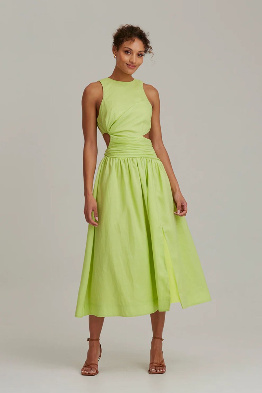 Dresses/Skirts | The Stables Birr Palermo Midi Dress Apple