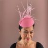 Headpiece Rental | The Stables Birr No. 3 - Candy Pink Headpiece