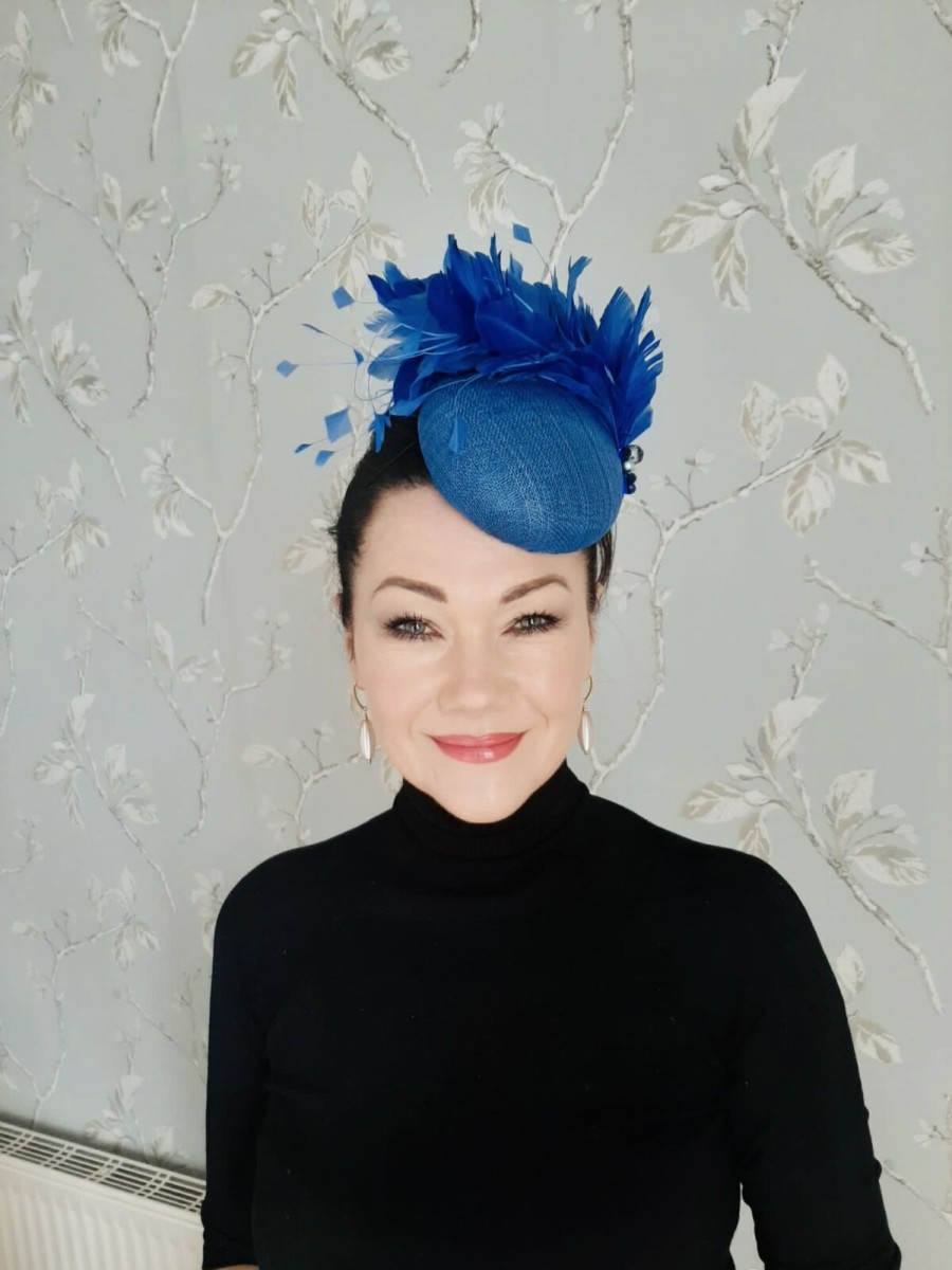 Headpiece Rental | The Stables Birr No. 16 - Cobalt Headpiece