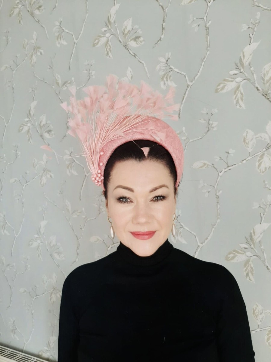 Headpiece Rental | The Stables Birr No. 14- Pink Band Headpiece