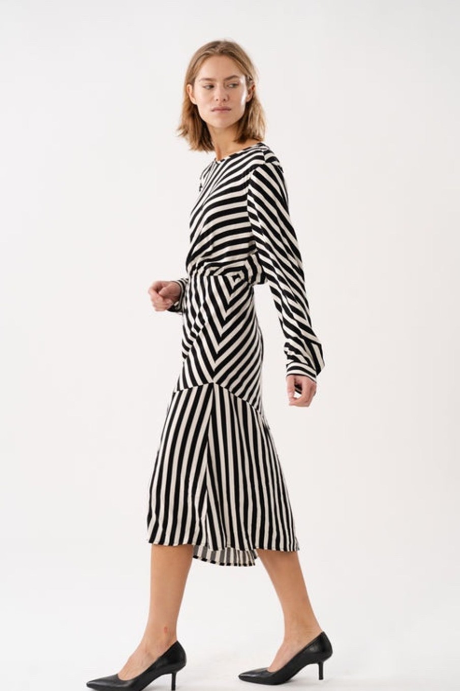 Dresses/Skirts | The Stables Birr Rigal Midi Dress - Stripe