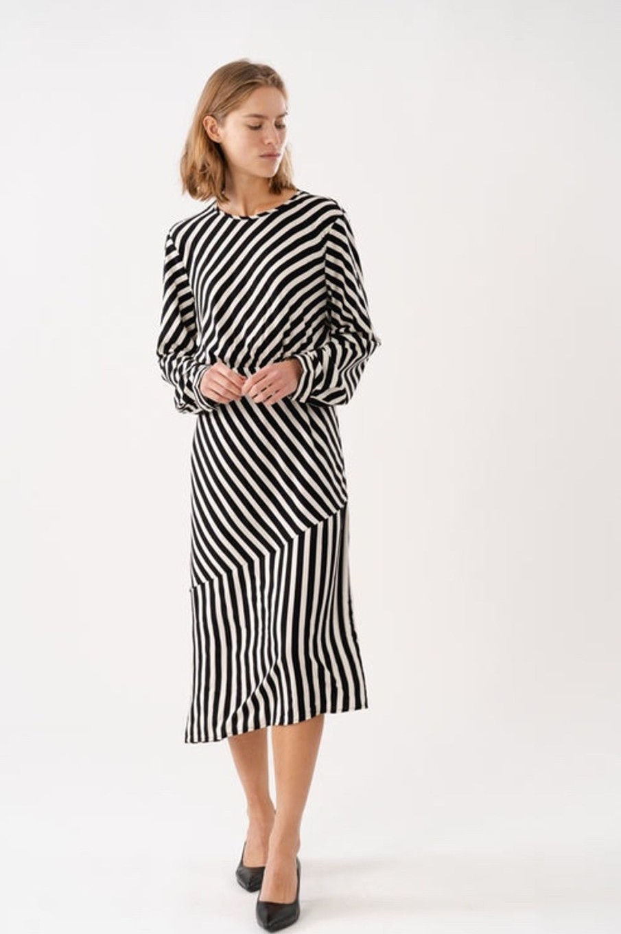 Dresses/Skirts | The Stables Birr Rigal Midi Dress - Stripe