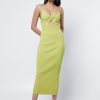 Knitwear | The Stables Birr The Chartreuse Knit Midi Dress