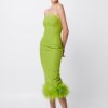 Dresses/Skirts | The Stables Birr The Dream Haze Midi Dress- Lime