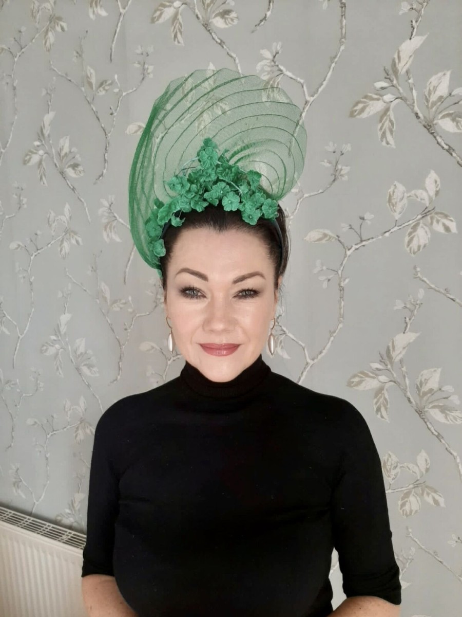 Headpiece Rental | The Stables Birr No. 15 - Emerald Headpiece