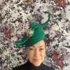 Headpiece Rental | The Stables Birr No.46 - Jade Green Jewelled Headpiece