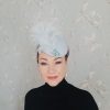 Headpiece Rental | The Stables Birr No.17 - Blue Headpiece