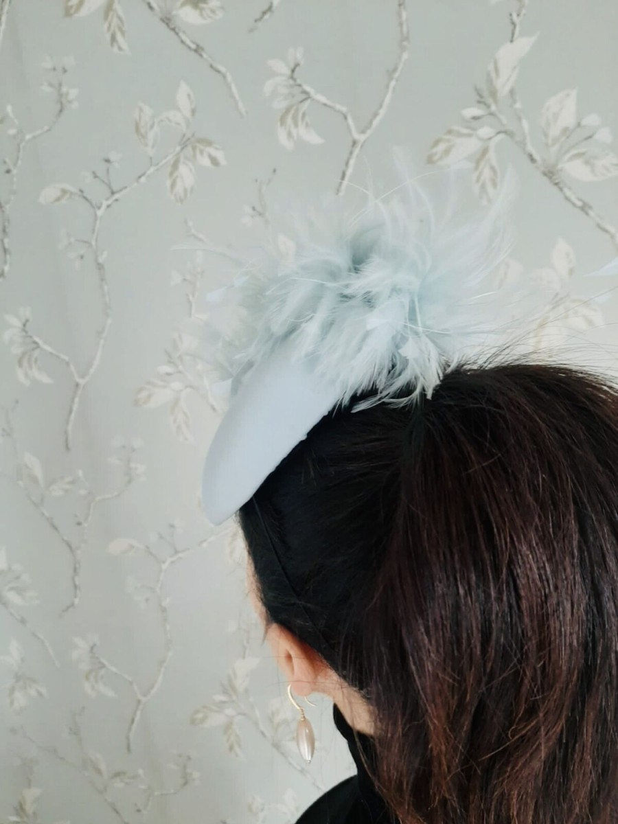 Headpiece Rental | The Stables Birr No.17 - Blue Headpiece